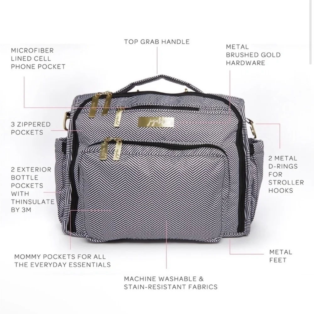 JUJUBE B.F.F. DIAPER BAG - QUEEN OF THE NILE Backpack